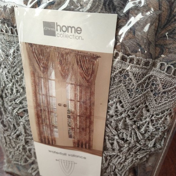 Waterfall Valance Rod Pocket Panel - Picture 1 of 4